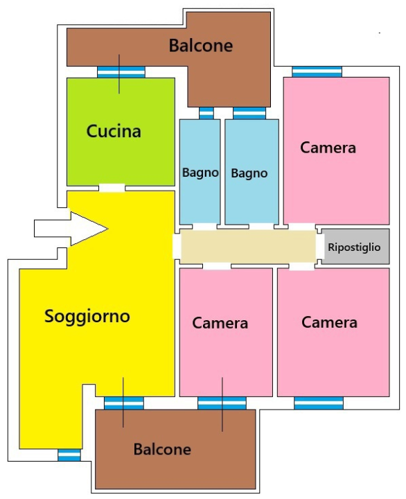 Appartamento - Planimetry 1