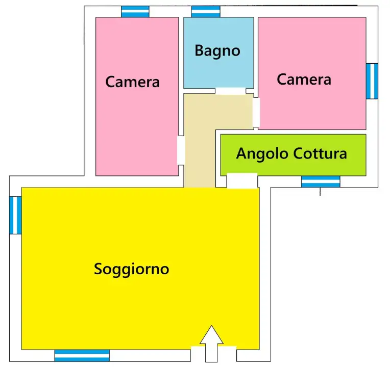 Casa Indipendente - Planimetry 1