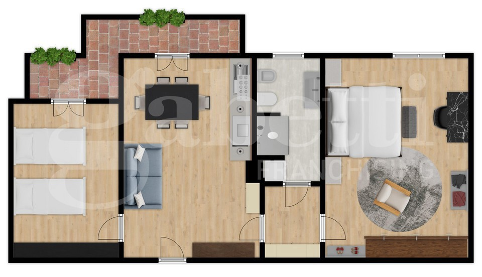 Appartamento - Planimetry 1