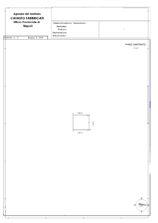 Cantina - Planimetry 1