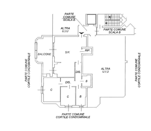 Appartamento - Planimetry 1