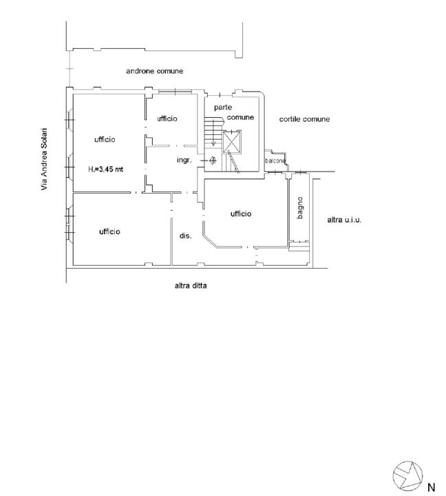 Ufficio - Planimetry 1