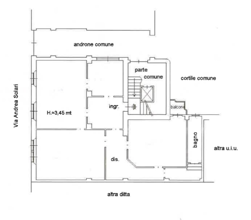Appartamento - Planimetry 1