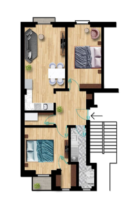 Appartamento - Planimetry 3