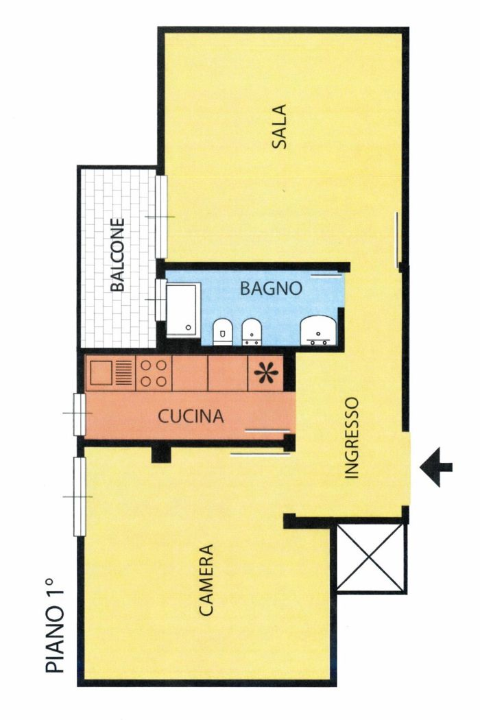 Appartamento - Planimetry 1