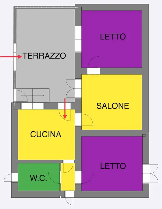 Appartamento - Planimetry 1