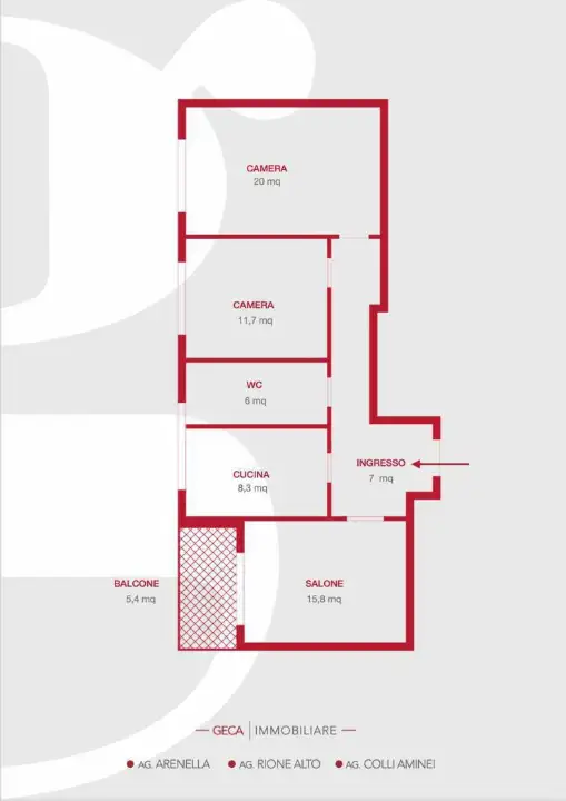 Appartamento - Planimetry 1