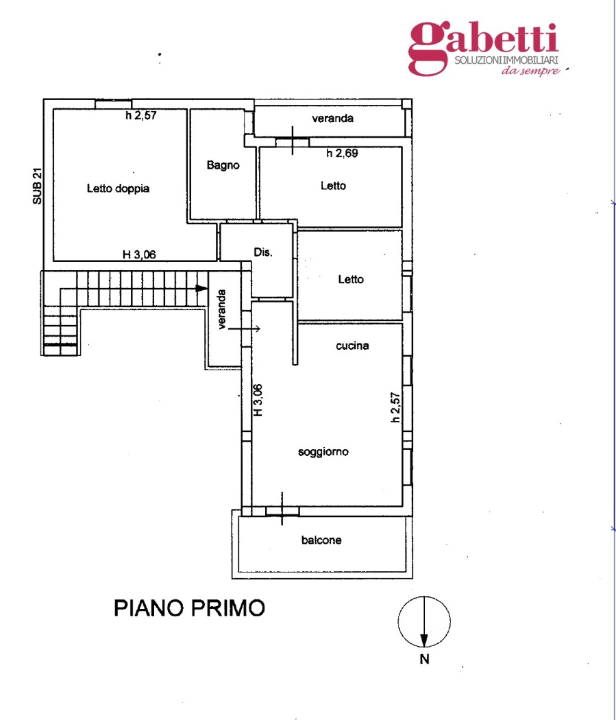 Appartamento - Planimetry 1