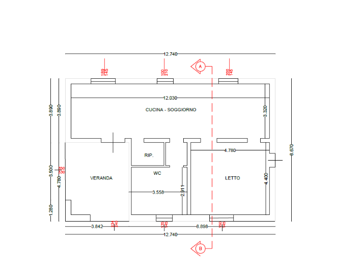 Casa Indipendente - Planimetry 4