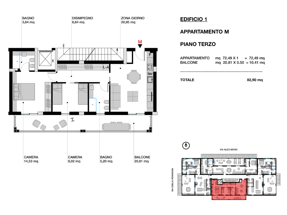 Appartamento - Planimetry 2
