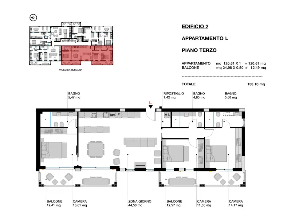 Appartamento - Planimetry 1