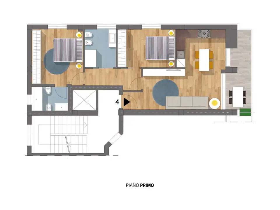 Appartamento - Planimetry 1