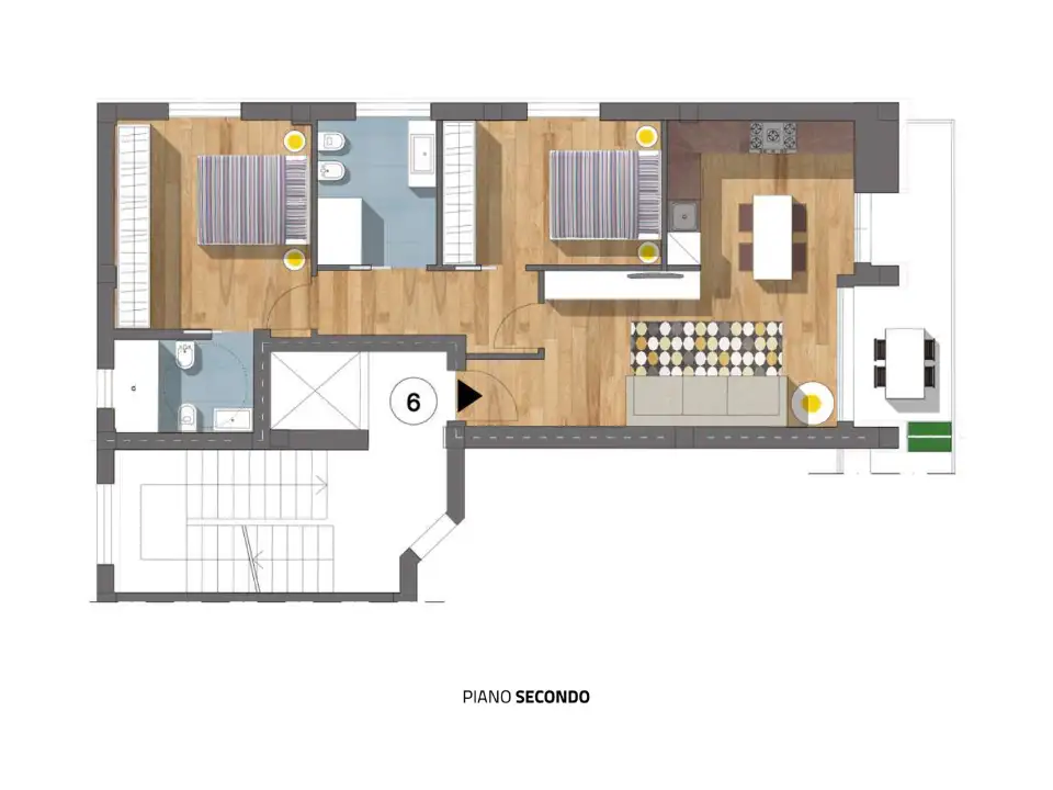 Appartamento - Planimetry 1