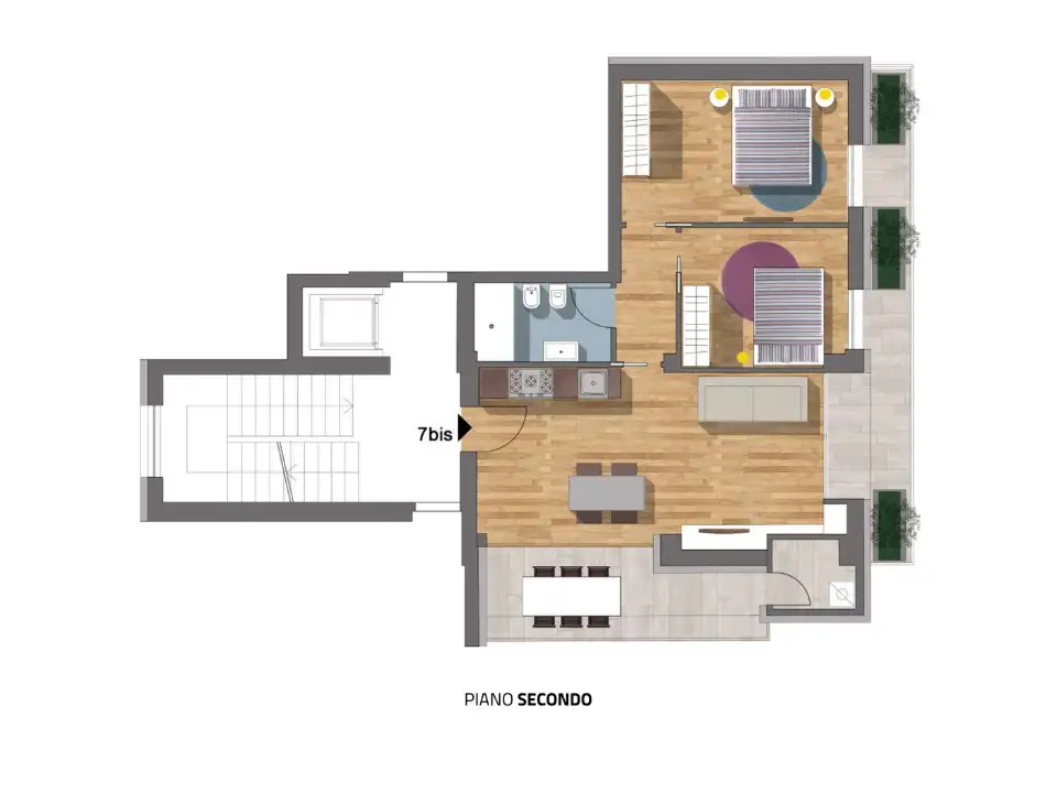 Appartamento - Planimetry 1