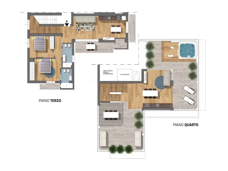 Appartamento - Planimetry 1