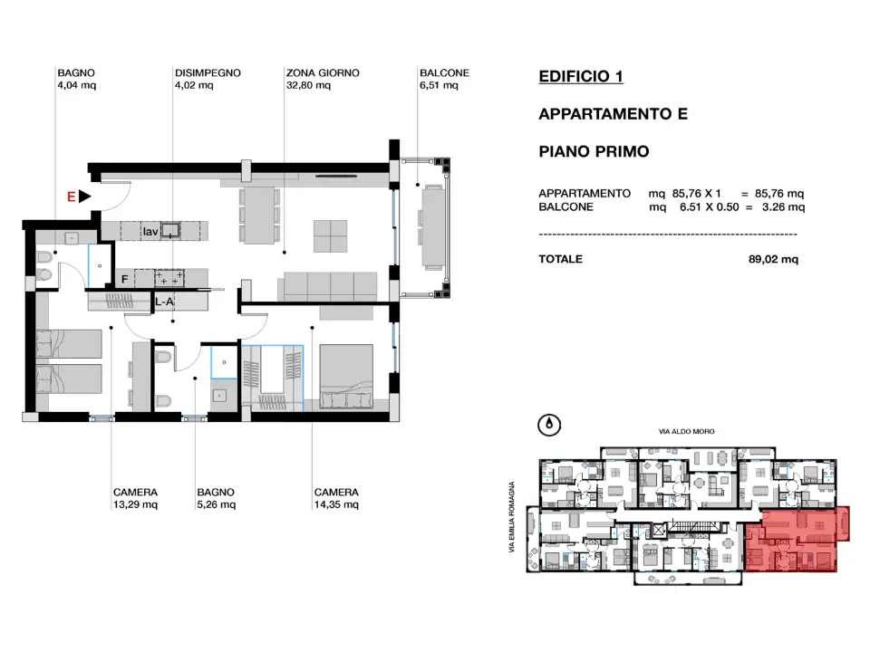 Appartamento - Planimetry 1