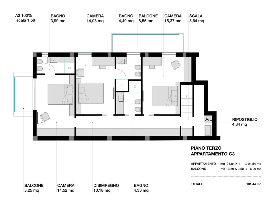 Appartamento - Planimetry 2