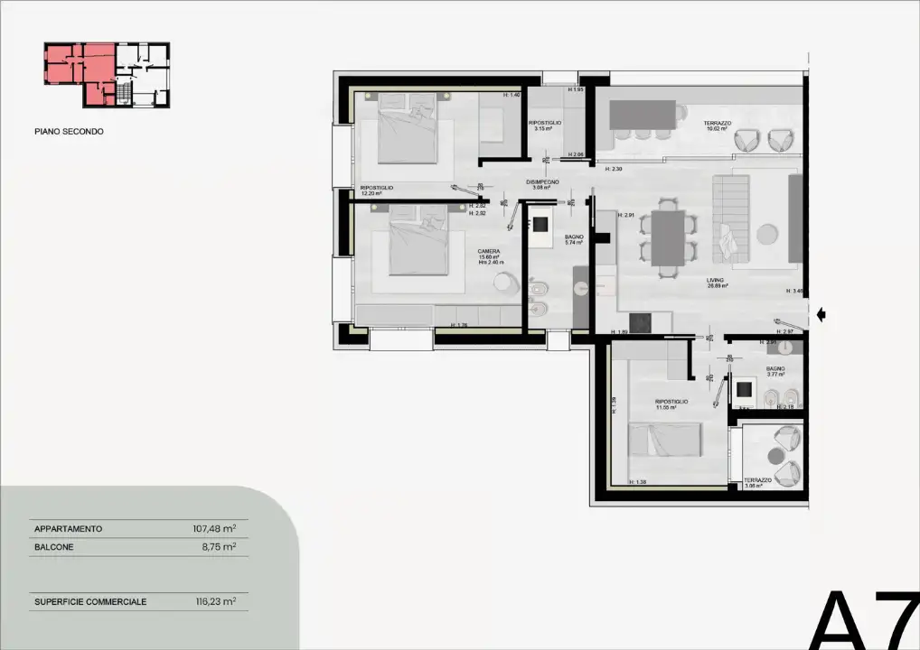 Appartamento - Planimetry 1