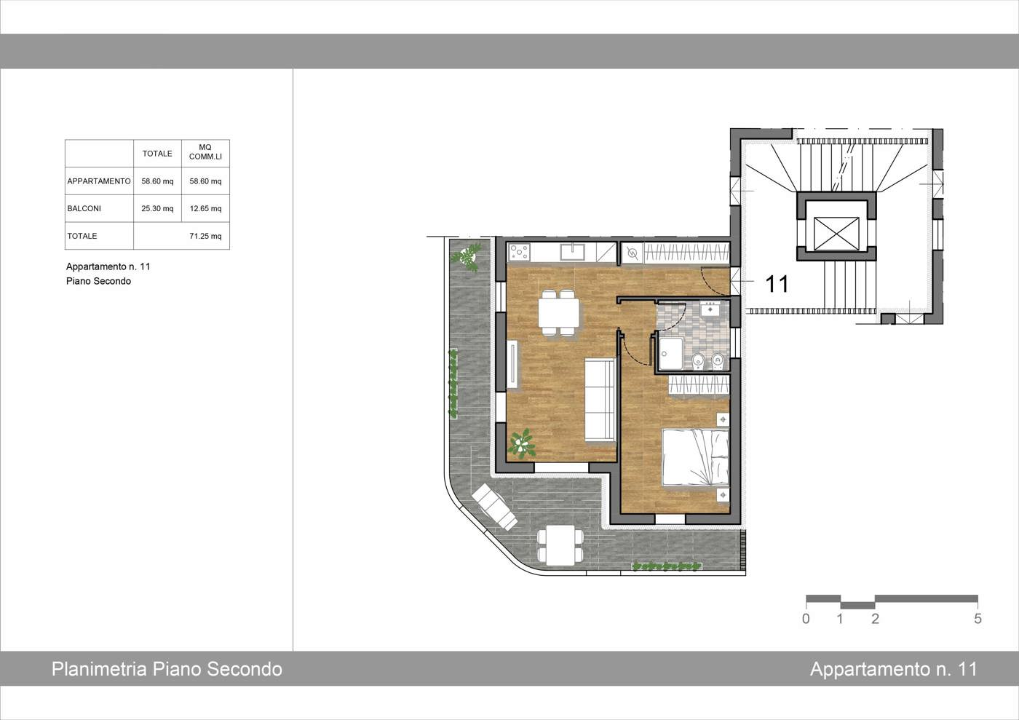 Appartamento - Planimetry 1