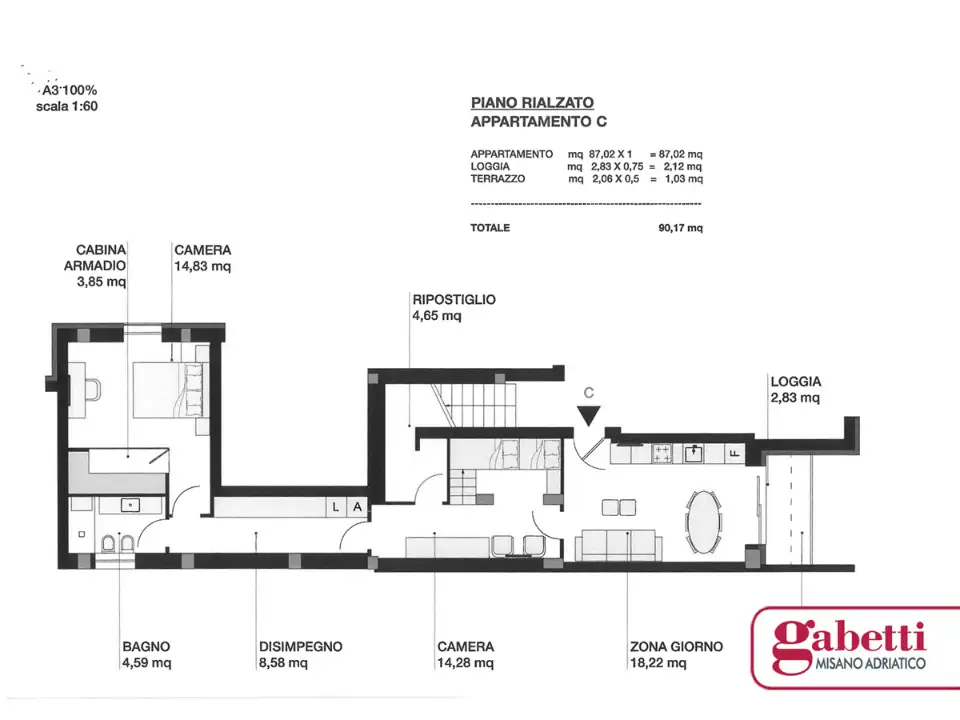 Appartamento - Planimetry 1