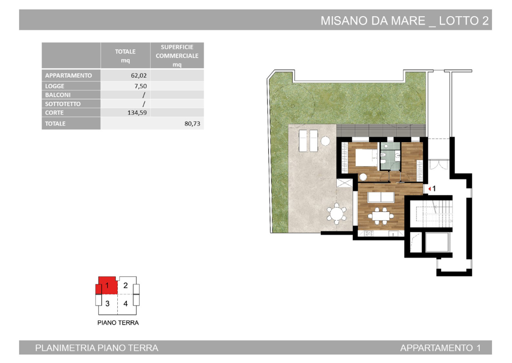 Appartamento - Planimetry 1