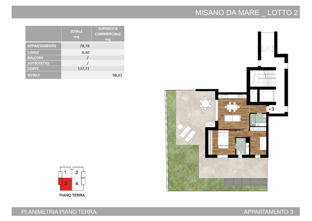 Appartamento - Planimetry 1