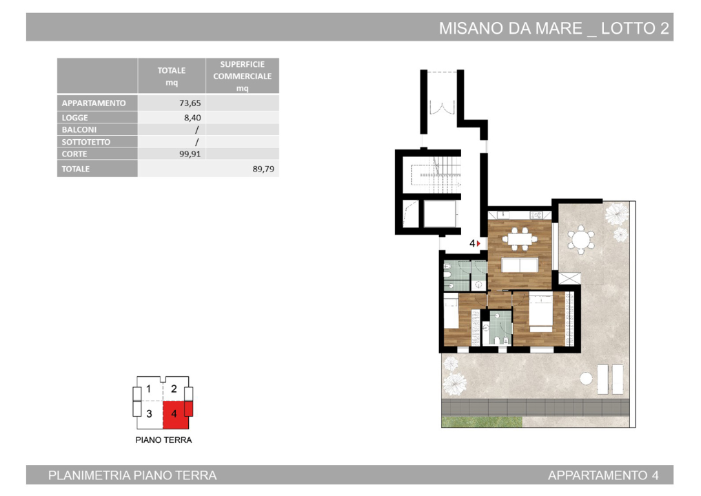 Appartamento - Planimetry 1
