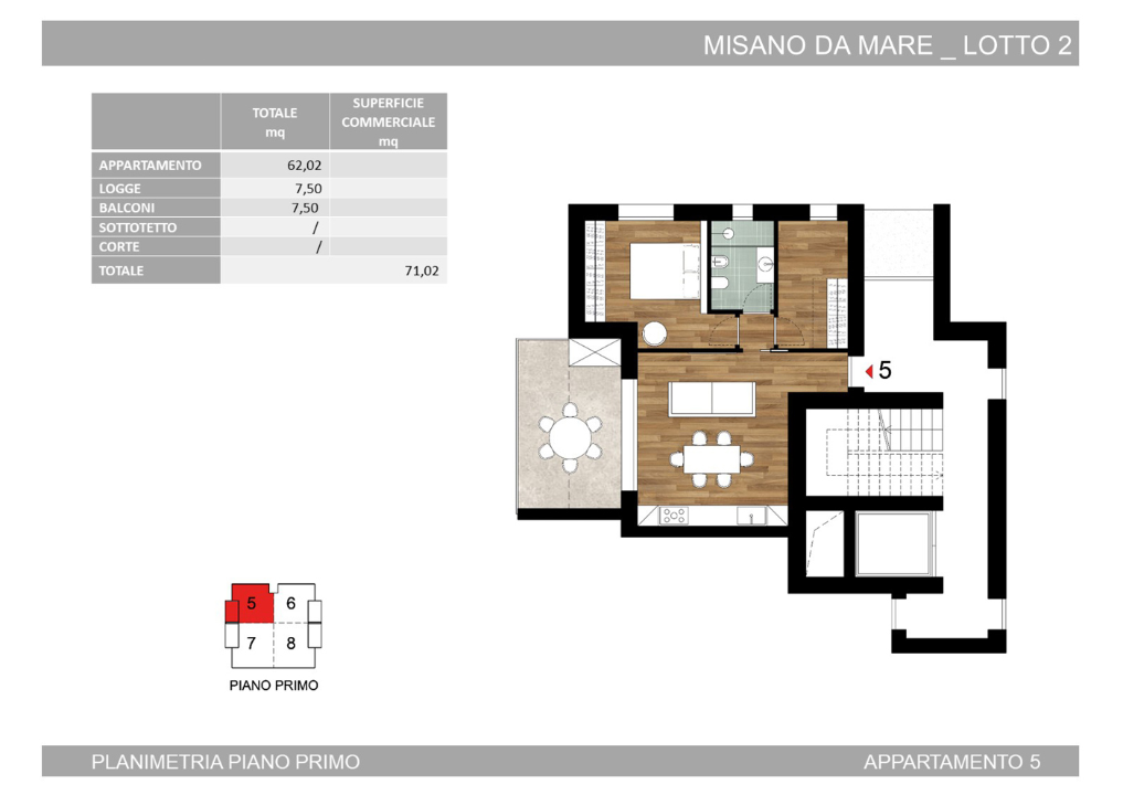 Appartamento - Planimetry 1