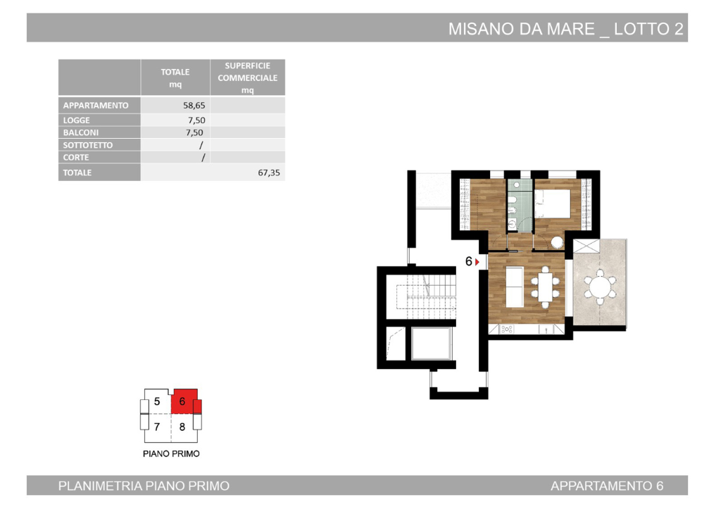 Appartamento - Planimetry 1