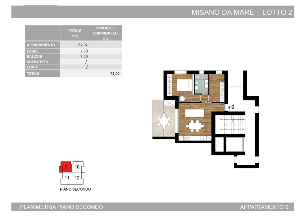 Appartamento - Planimetry 1