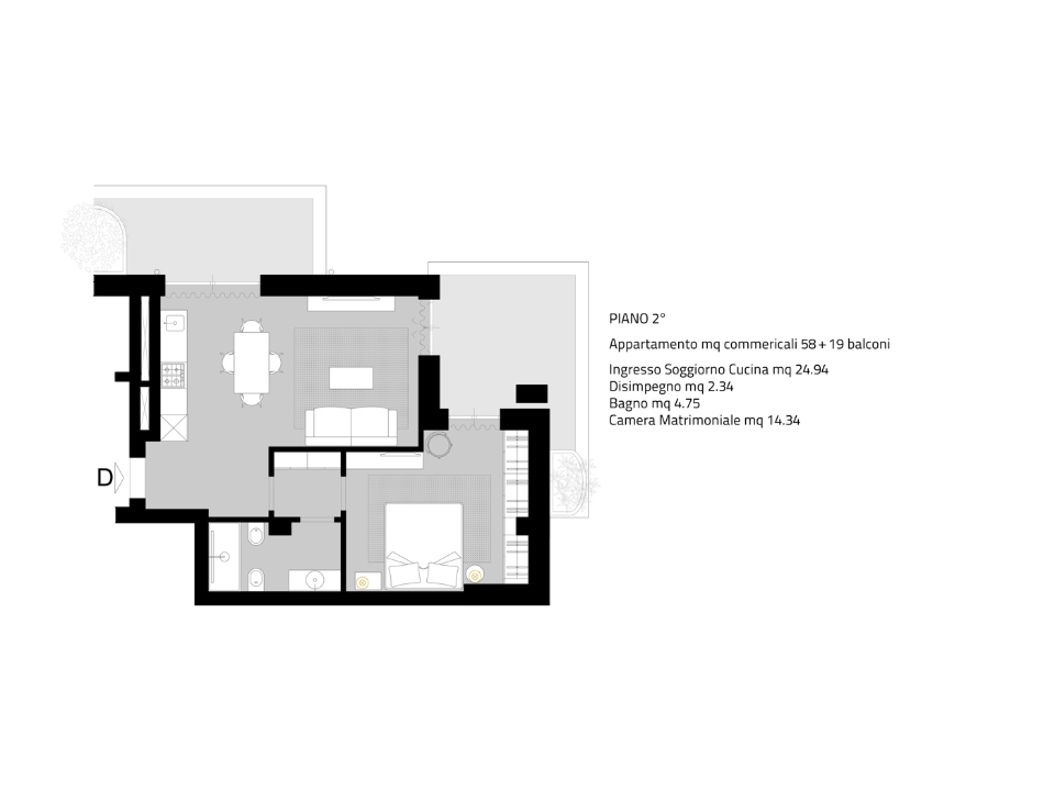 Appartamento - Planimetry 1