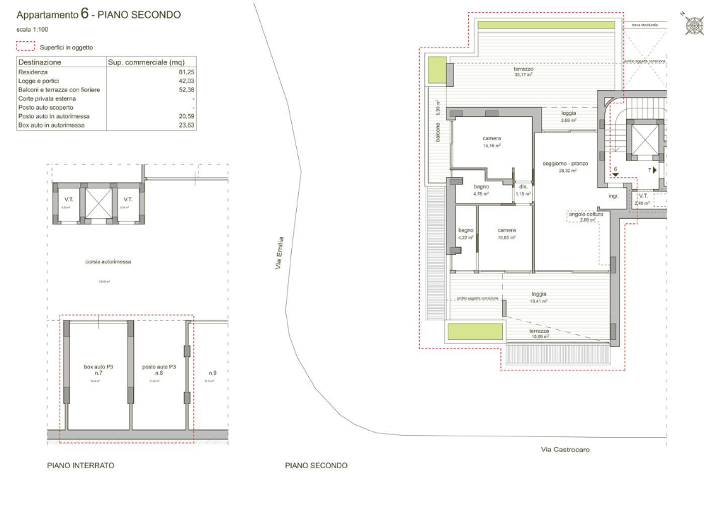 Appartamento - Planimetry 1