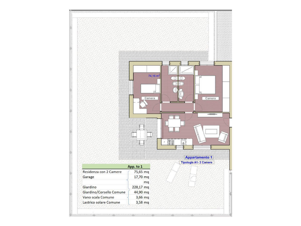 Appartamento - Planimetry 1