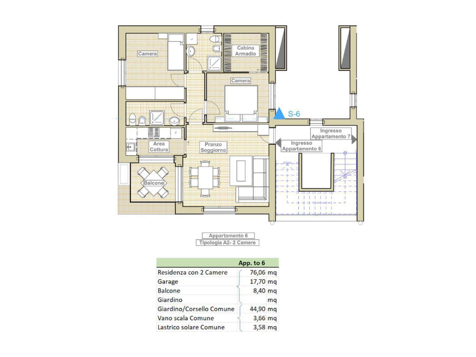 Appartamento - Planimetry 1