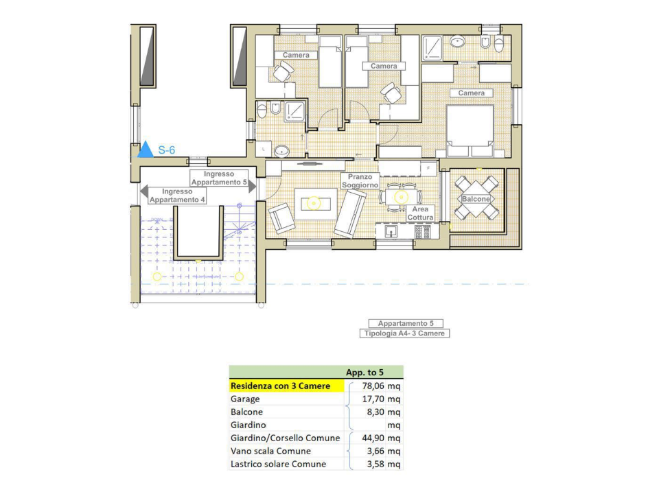 Appartamento - Planimetry 1