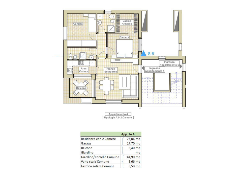 Appartamento - Planimetry 1