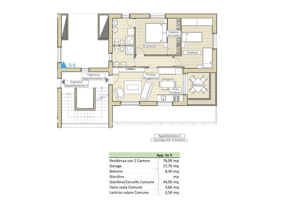Appartamento - Planimetry 1