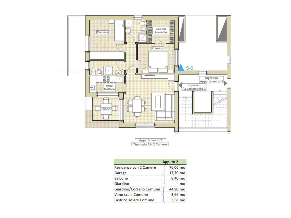 Appartamento - Planimetry 1