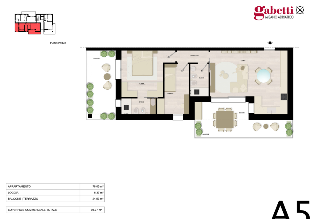 Appartamento - Planimetry 1