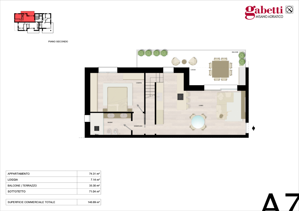 Appartamento - Planimetry 1