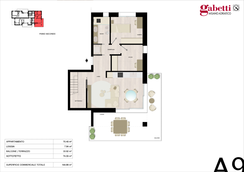 Appartamento - Planimetry 1