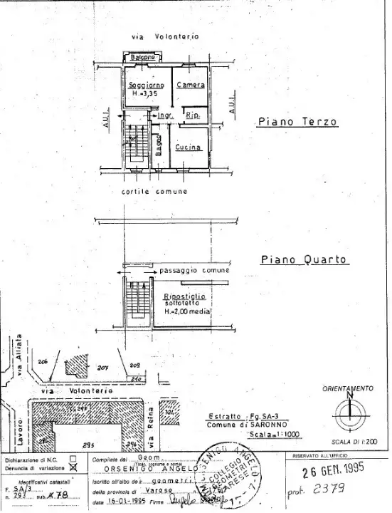 Appartamento - Planimetry 1