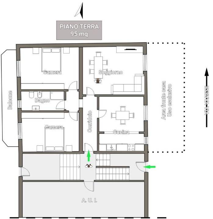 Appartamento - Planimetry 1