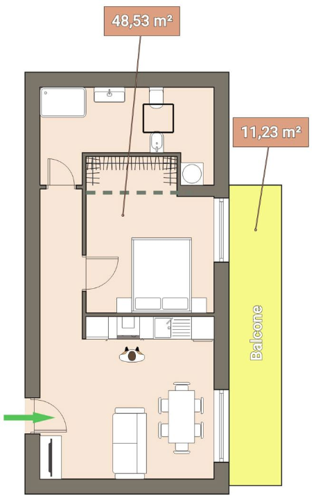 Appartamento - Planimetry 1