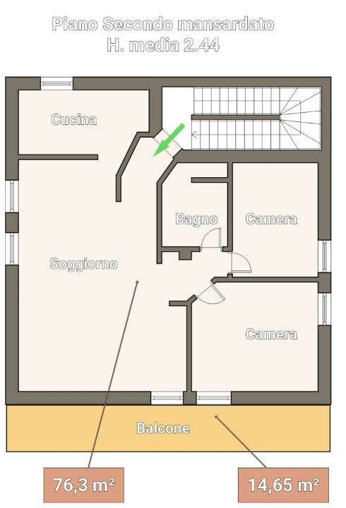 Casa Indipendente - Planimetry 5