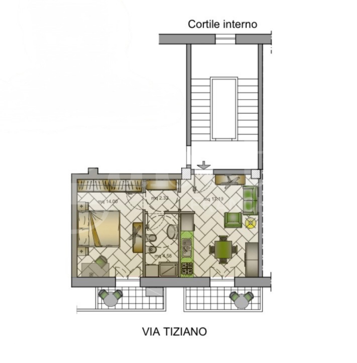 Appartamento - Planimetry 1