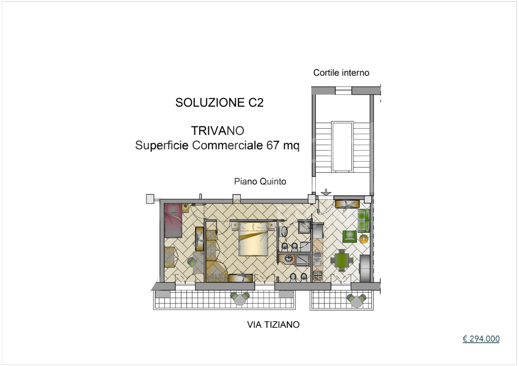 Appartamento - Planimetry 1