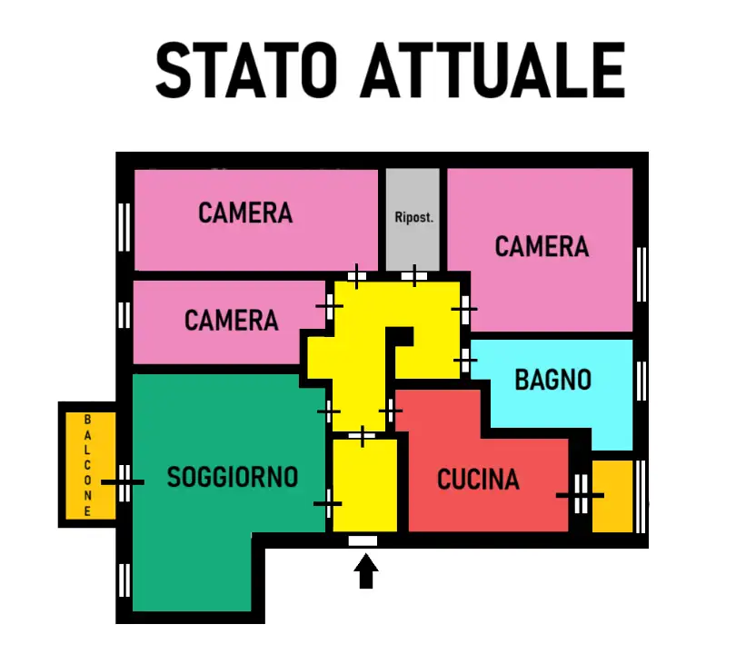 Appartamento - Planimetry 1