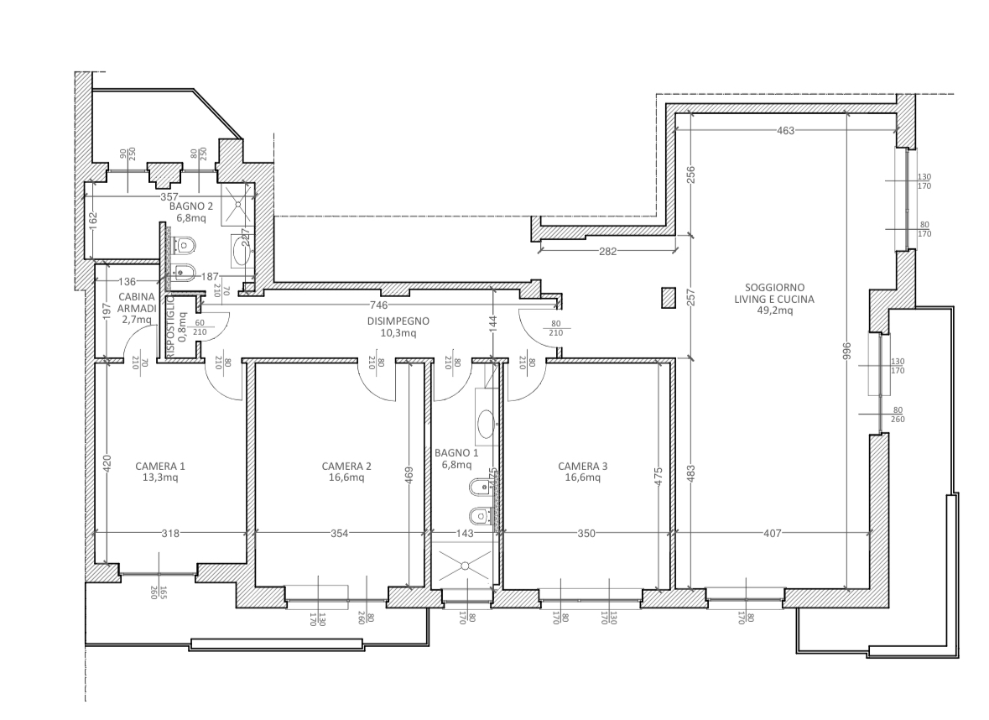 Appartamento - Planimetry 1