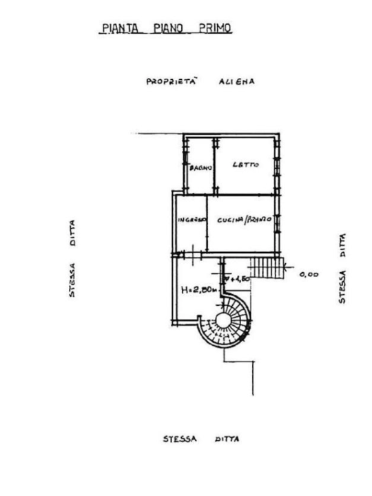 Palazzina - Planimetry 1
